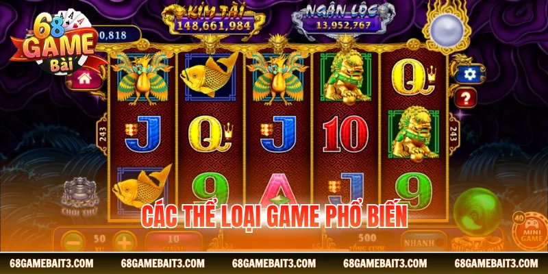 Các thể loại game phổ biến