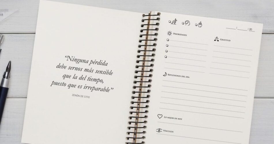 como hacer un diario estoico