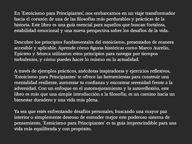 descubre los principios fundamentales para iniciarse en el estoicismo