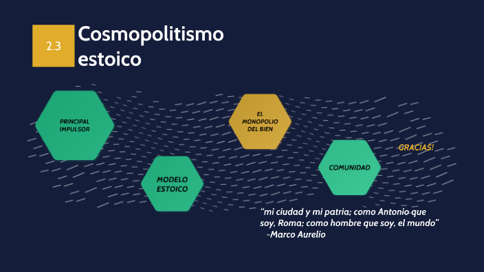 el cosmopolitismo segun los estoicos