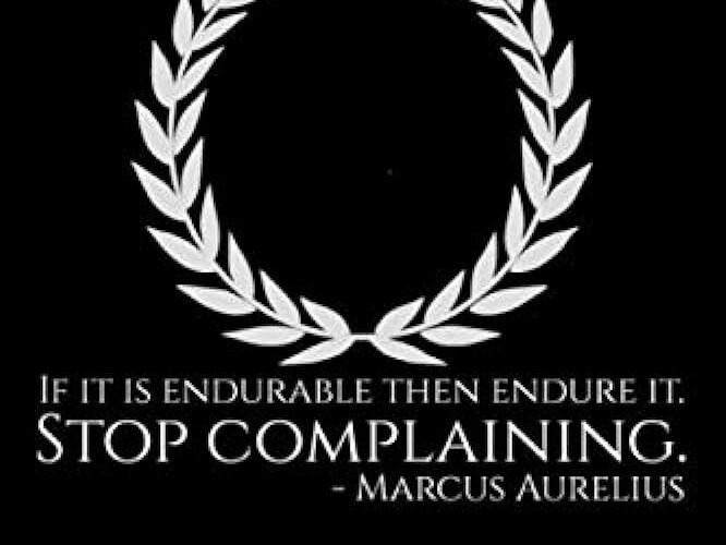 enduring stoically in english