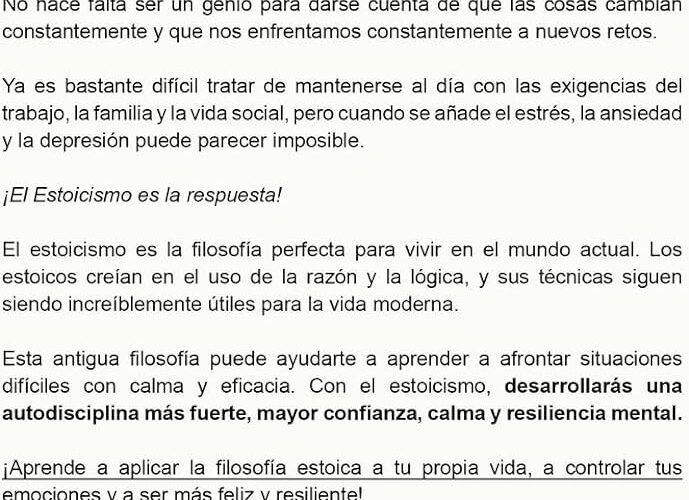 estoicismo pies en la tierra