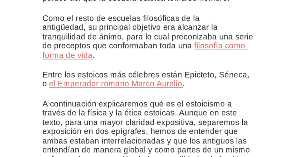 filosofia apuntes estoicismo