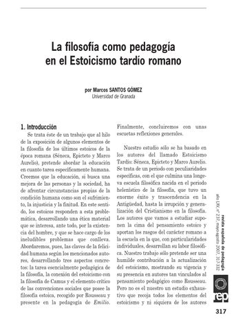 la conclusion del trabajo de grado sobre el estoicismo