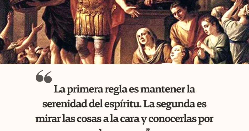 la filosofia estoica aceptando la realidad y encontrando la paz interior