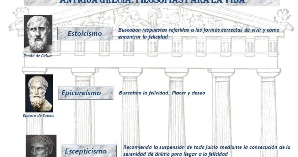 la influencia de los autores estoicos y escepticos en el pensamiento filosofico