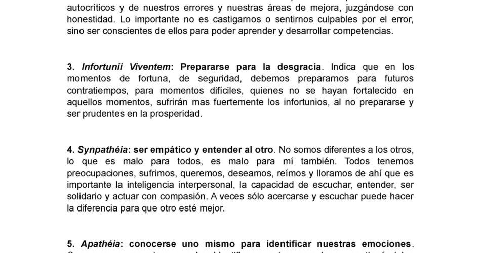 los 10 mandamientos del estoicismo para vivir mejor