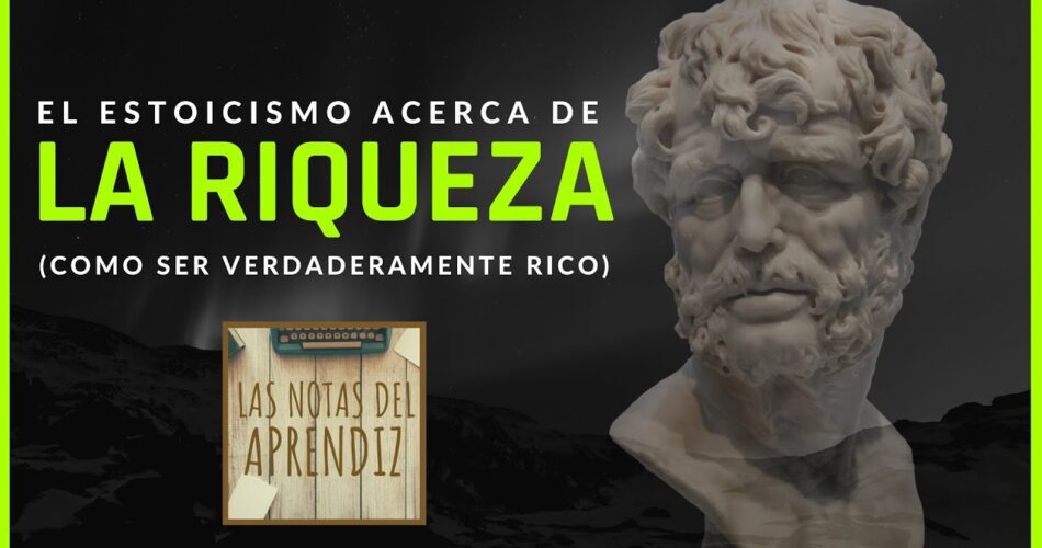 los estoicos sobre el dinwro