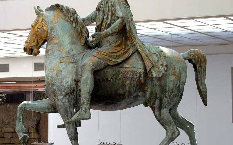 el desilusionado filosofo estoico ecuestre marco aurelio