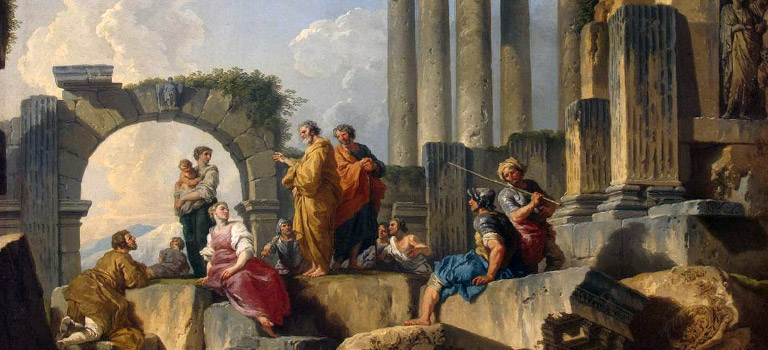 el estudio biblico sobre pablo y los epicureos y los estoicos