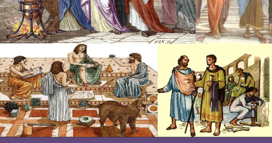 el panorama de las escuelas filosoficas en la antigua grecia sofistas estoicos cinicos y epicureos