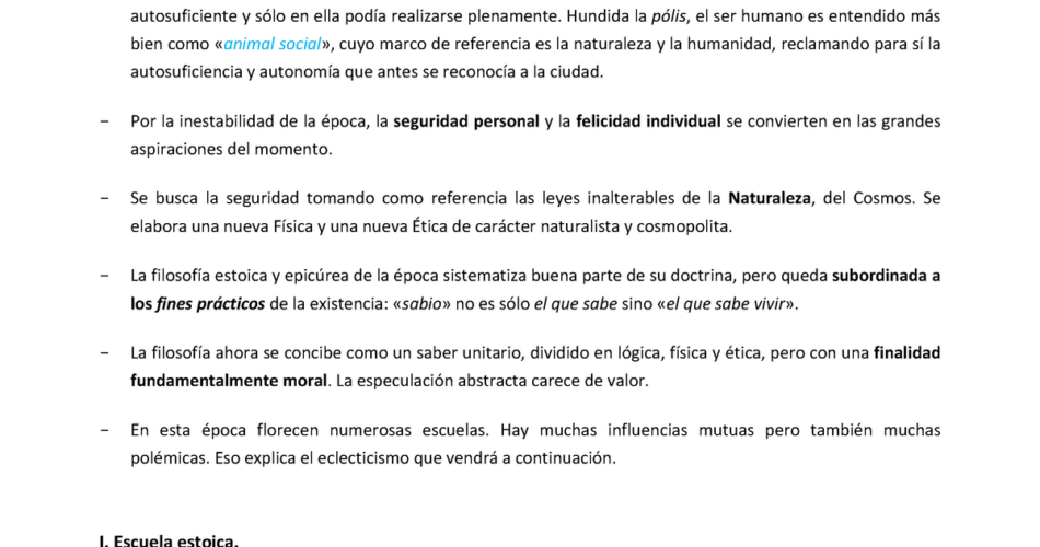 explorando las diferentes corrientes filosoficas etica hedonista epicureismo estoicismo y cinismo