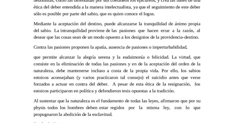 la actitud del sabio segun los estoicos un analisis completo