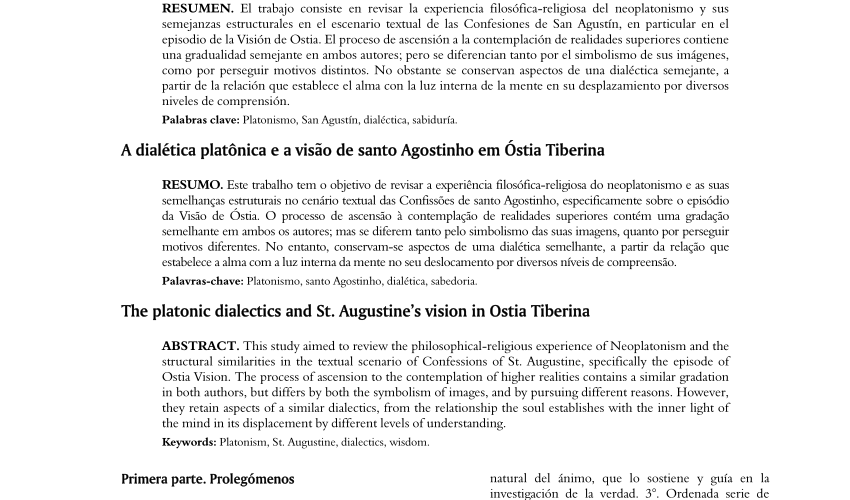 la fusion de las ensenanzas cristianas estoicas y platonicas una comprension dialectica para la espiritualidad