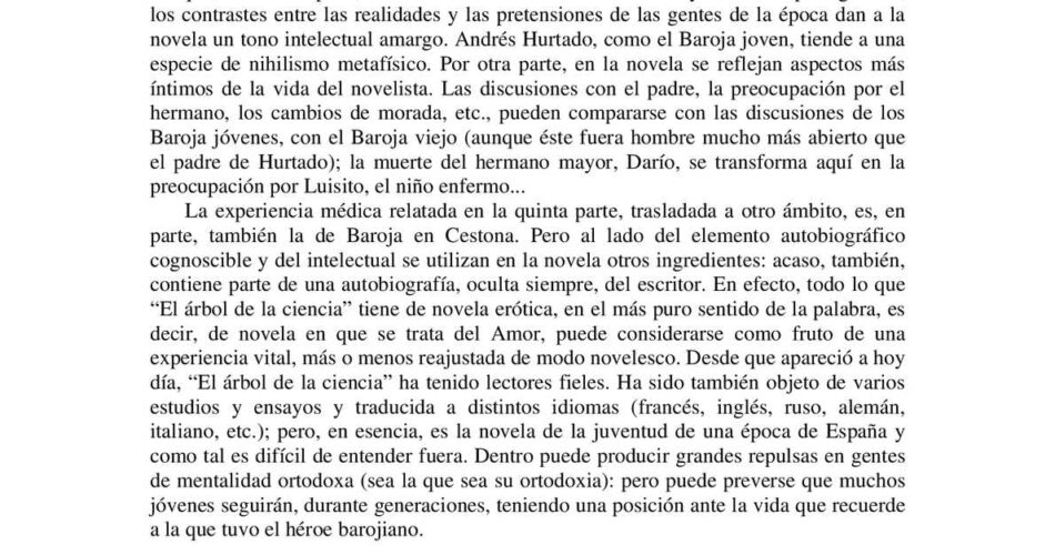 los estoicos y su relacion con el arbol de la vida de baroja