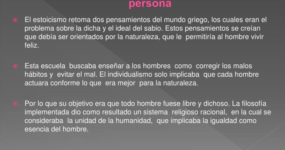el estoicismo un analisis del contexto historico y cultural
